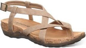 Bearpaw Casita Faux Leather Sandal in Brown at Nordstrom Rack, Size 6