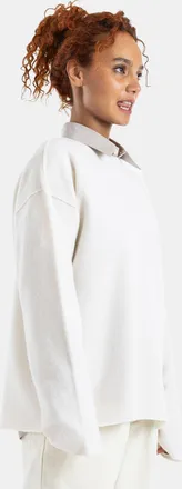 Sofie D'Hoore Womens Pullover C-Neck Long Sleeves White Sweater