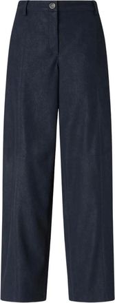 Pinko Pantalones Anchos - Trousers - Mujer - Azul - 2XS