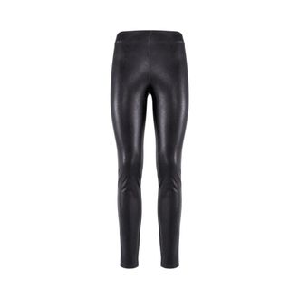 Nenette Leggings de efecto piel ajustados - Trousers - Mujer - Negro - XL