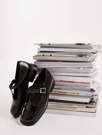 Vagabond Shoemakers - Ellis - Scarpe Mary Jane in pelle nere-Nero