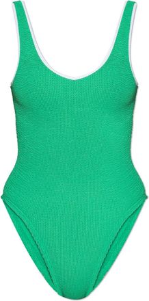 Hunza G HUNZA G FAYE SWIM M CRINKLE EMERALD - Green