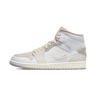 Nike Jordan Fitness, unisex, Wit, 42 1/2 EU, Leer, 1 Mid SE Craft Inside Out