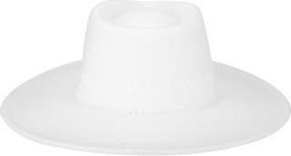 San Diego Hat Company Ribbon Trim Felt Fedora in White at Nordstrom Rack