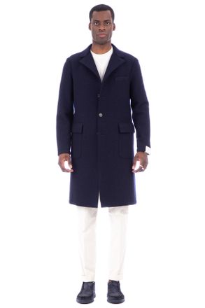 Eleventy Single-Breasted Wool Coat