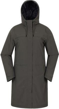 Mountain Warehouse Avery Waterproof Long Length Jacket in Khaki at Nordstrom, Size 12