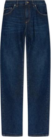 Dolce & Gabbana Jeans, Heren, Blauw, M, Denim, Straight-leg jeans