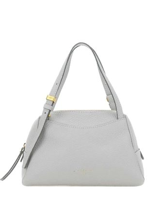 Gianni Chiarini Schoudertas met ritssluiting en handgreep - Grijs