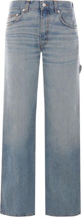 Haikure Blue Winona wide-leg jeans