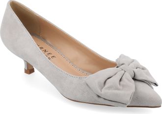 Journee Collection Collection Womens Orana Wide Width Kitten Heel