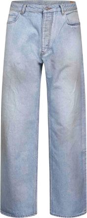 Balenciaga Jeans con effetto vissuto - Blu