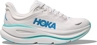 Hoka One One Bondi 9 Mens Running Shoe - White/Blue