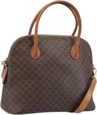 Celine Pre-owned Handbags, female, Brown, Size: ONE SIZE Pre-owned Vintage Hand Bag