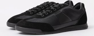 HUGO BOSS Mens BOSS Orange Nitan Low Profile Mens Trainers - Black 005 - Size: 11