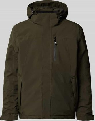 Killtec Jacke mit Reißverschlusstaschen in Oliv, Größe XXL