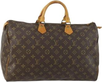 Louis Vuitton Pre-owned Handbags, female, Brown, Size: ONE SIZE Pre-owned Vintage Handbag