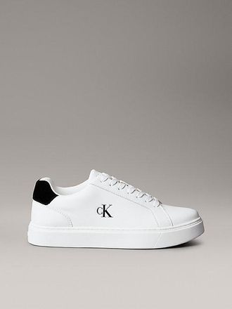 Calvin Klein CK Baseline Zapatillas De Piel Con Logo Distintivo