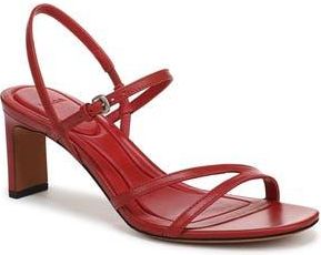 Vince Marcela Ankle Strap Sandal in Crimson at Nordstrom Rack, Size 9.5