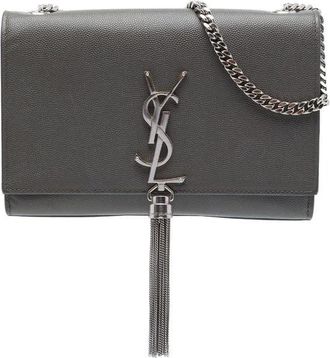 Saint Laurent Pre-owned Saint Laurent Small Grain de Poudre Monogram Kate Tassel Crossbody Ladies NJYZRXVJAR9I72BL
