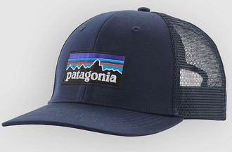 Patagonia P-6 Logo Trucker Cap blau