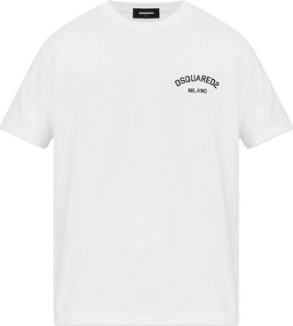 Dsquared2 T-shirt in cotone - Bianco