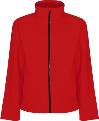 Regatta Standout Mens Ablaze Printable Soft Shell Jacket (S) (Classic Red/Black)