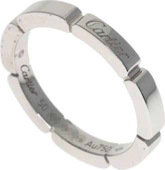 Cartier White Gold (18K) Band Ring (Pre-Owned)