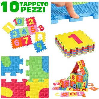 Trade Shop Trade Shop - Tappeum For Children By Paviment 10 Pzzle Neonato Atossico Lavabile