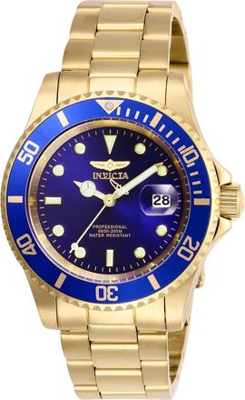 Invicta 26970 Pro Diver Watch in Blue/Gold at Nordstrom Rack