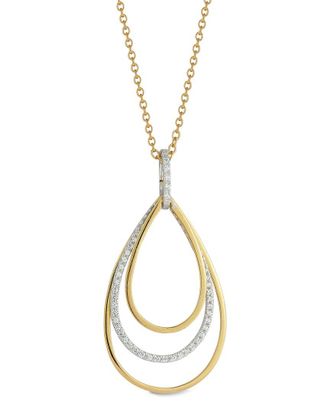 I.Reiss Company 14K 0.28 Ct. Tw. Diamond Necklace