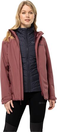 Jack Wolfskin Womens Glaabach Apple Butter Jacket
