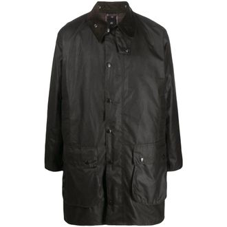Barbour Northumbria Constrast-collar Wax Jacket