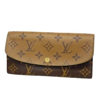 Louis Vuitton Pre-owned Long wallet (bi-fold) - - Pre-owned - Donna - Marrone - ONE SIZE