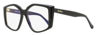 Max Mara Womens Butterfly Blue Block Eyeglasses MM5162-B 001 Black 53mm