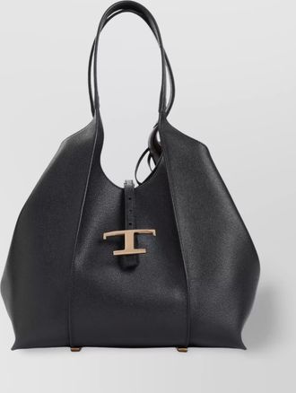 Tod's grained leather tote bag