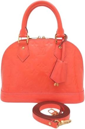 Louis Vuitton Pre-owned Mini Handtas - Dames - Vintage Mini Tas - Roze - ONE Size - Leer - Vintage