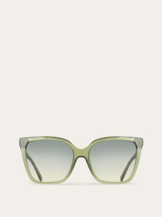 Ferragamo Women Square frame sunglasses Green