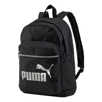 Puma (WMNS) PUMA Core Base College Bag Black White 077374-01