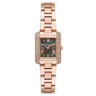 Michael Kors Emery Horloge - Dames - Horloges - Roze - ONE Size - Accessoires