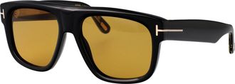 Tom Ford Mens Sunglasses Black Acetate