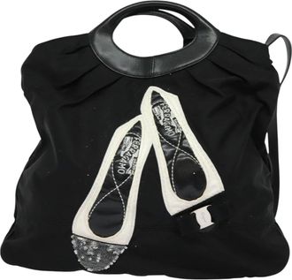 Ferragamo Black Nylon Shoulder Bag (Pre-Owned)