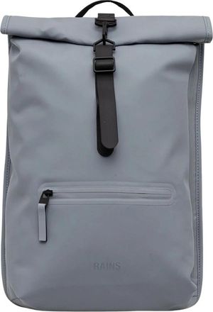 Rains Rolltop Rucksack W3 - unisex - Rugzakken - Grijs - ONE Size - Polyester - Tassen