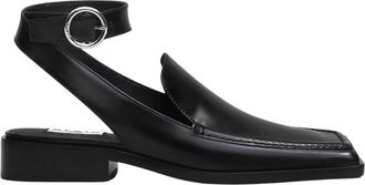 Alaia Square Moccasin Sandals