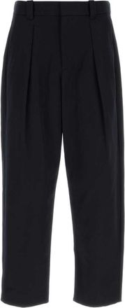 A.P.C. Black Relaxed Pleated Pants