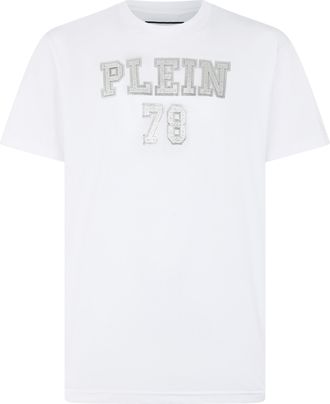 Philipp Plein T-Shirt Met Ronde Hals En Korte Mouwen College