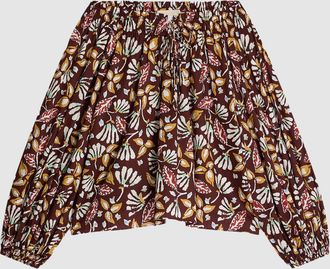 Vanessa Bruno Blouse Enya Marron
