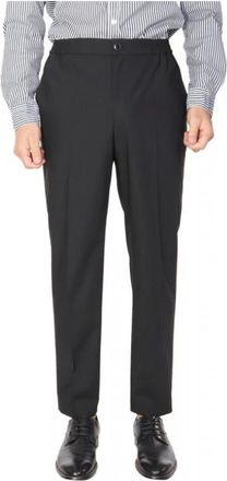 HUGO BOSS Heren, Broeken, Blauw, Maat: 2XL Katoen