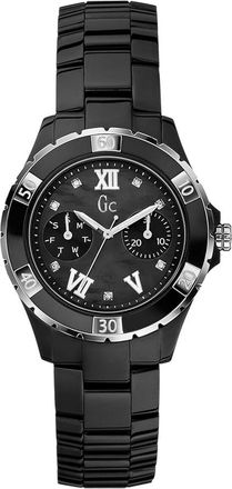 Guess Sport Class Quartz Diamond Black Dial Ladies Watch X69106L2S