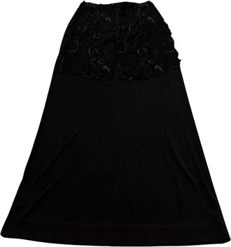 Maison Margiela Midi Skirts - Dames - Midirokken - Zwart - 2XS - Rokken