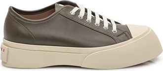 Marni Pablo Sneaker - Heren - Sneakers - Bruin - 40 EU - Leer - Schoenen